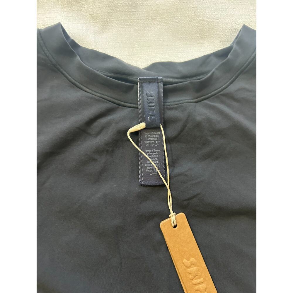 Skims NWT Fits Everybody Long Sleeve T-Shirt Graphite Size Small - Picture 8 of 8